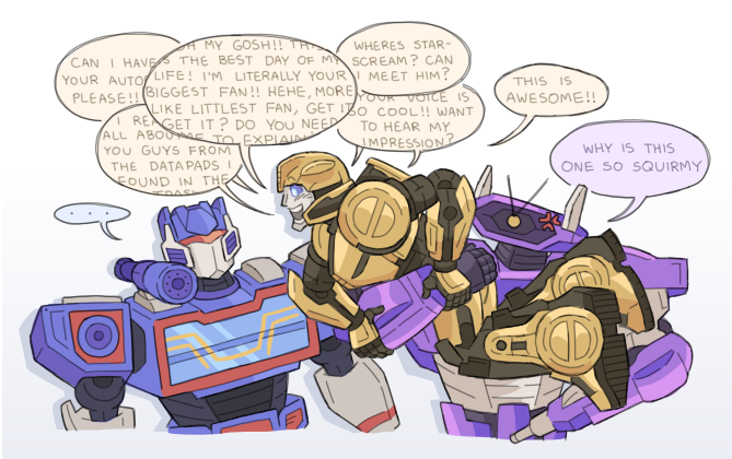 cupTWOst's tweet photo. the high guards littlest fan #TransformersOne https://t.co/atTWrey2Jw