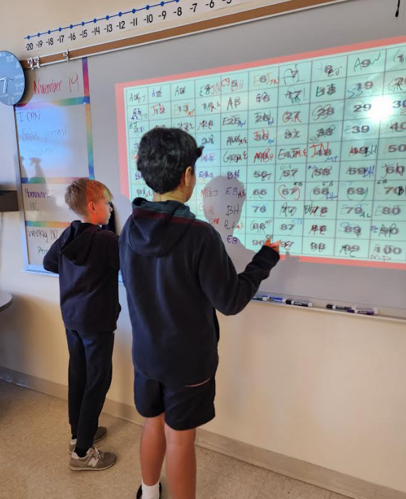 This week in Mrs. Brake's 7th-grade math class, students reviewed for their Unit 4 Percents Test by working together to solve various percentage problems while competing in different math games. #MSDR9 #BMSPatriotProud