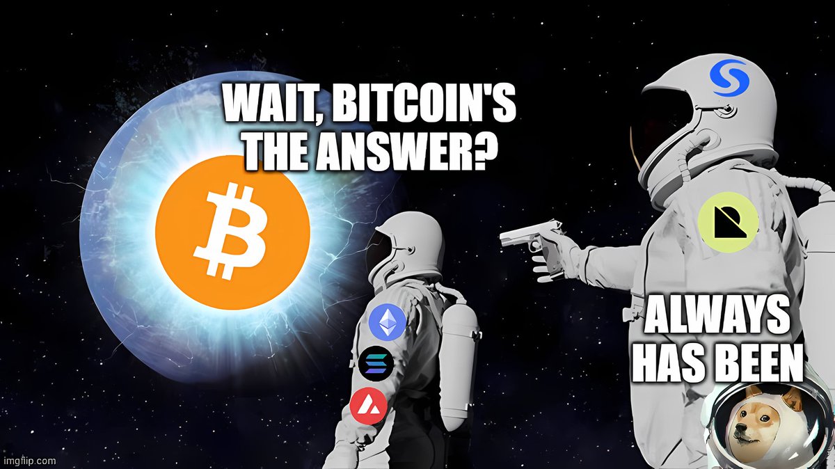 #Bitcoin's the answer.