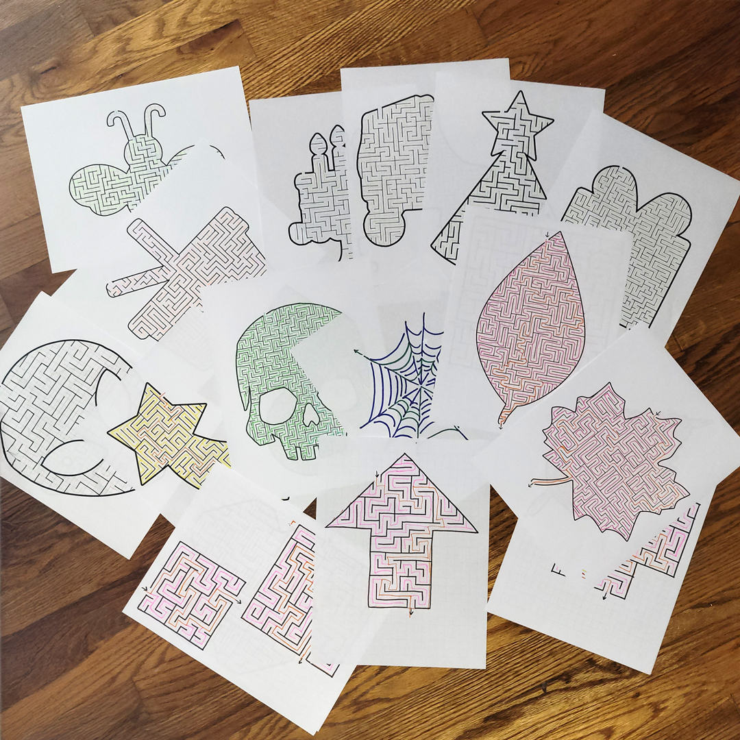 bethmartinbooks's tweet image. It really touches me when people tell me that they enjoy doing my weekly mazes! I draw them all by hand. #cozycreative #puzzlefun