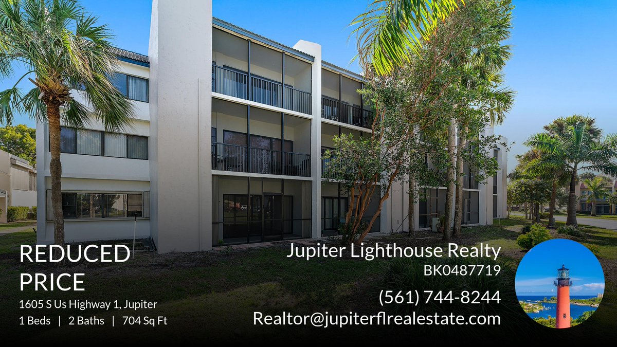 JupiterFLRealty's tweet photo. 💥 Just Reduced 💥 This home recently reduced won't last long so don't wait to set up a showing! Contact the Jupiter Lighthouse Team for more information at 📱(561) 744-8244!

Leshia Probandt Johnson https://t.co/KySCr3UrkQ https://t.co/VcJwwx9tih