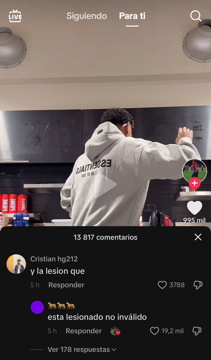 el fav de Lamine Yamal en tiktok 😭