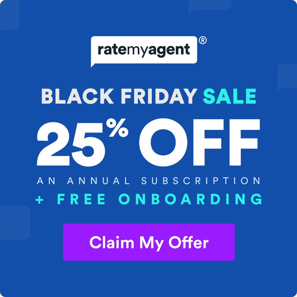 🚨 Black Friday Sale 🚨 25% OFF Annual Pro Subscription + FREE Onboarding! 

Boost your online presence, simplify client engagement, &amp; secure more listings with automation.

👉 Claim offer: bit.ly/3ZhCZO2

#RateMyAgent #BlackFriday #Sale #RealEstate #pro #subscription