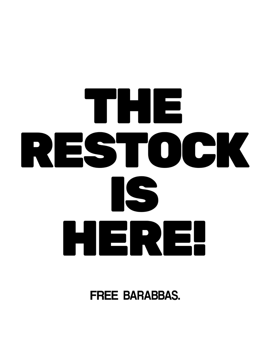 THE RESTOCK IS HERE! 🏴‍☠️

THE RESTOCK IS HERE! 🏴‍☠️

THE RESTOCK IS HERE! 🏴‍☠️