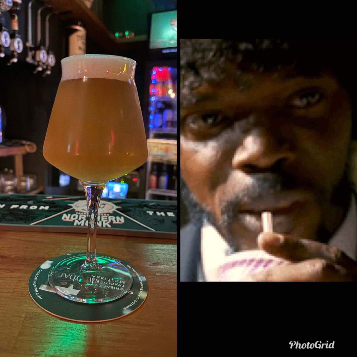 Having a taste of the <a href="/LINEMANbeer/">LINEMAN</a> x <a href="/UnderDogDub/">UnderDog</a> collab Underline Double IPA.

Hmm.. This is a tasty beverage!
😎👍🏻🇮🇪🍻