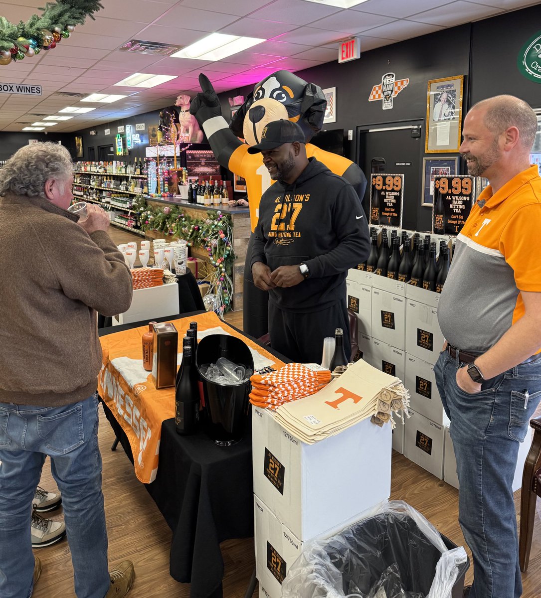 Juice Davis (@jabaridavis_vfl) on Twitter photo Come See #VFL Legend Al Wilson at Bob’s Liquor Store Today 3pm-6pm And Purchase An Autographed Bottle Of His New Hard Hitting Tea Made By <a href="/TNHomemadewines/">TN Homemade Wines</a> 🍊🏈🍷 Come See #VFL Legend Al Wilson at Bob’s Liquor Store Today 3pm-6pm And Purchase An Autographed Bottle Of His New Hard Hitting Tea Made By <a href="/TNHomemadewines/">TN Homemade Wines</a> 🍊🏈🍷