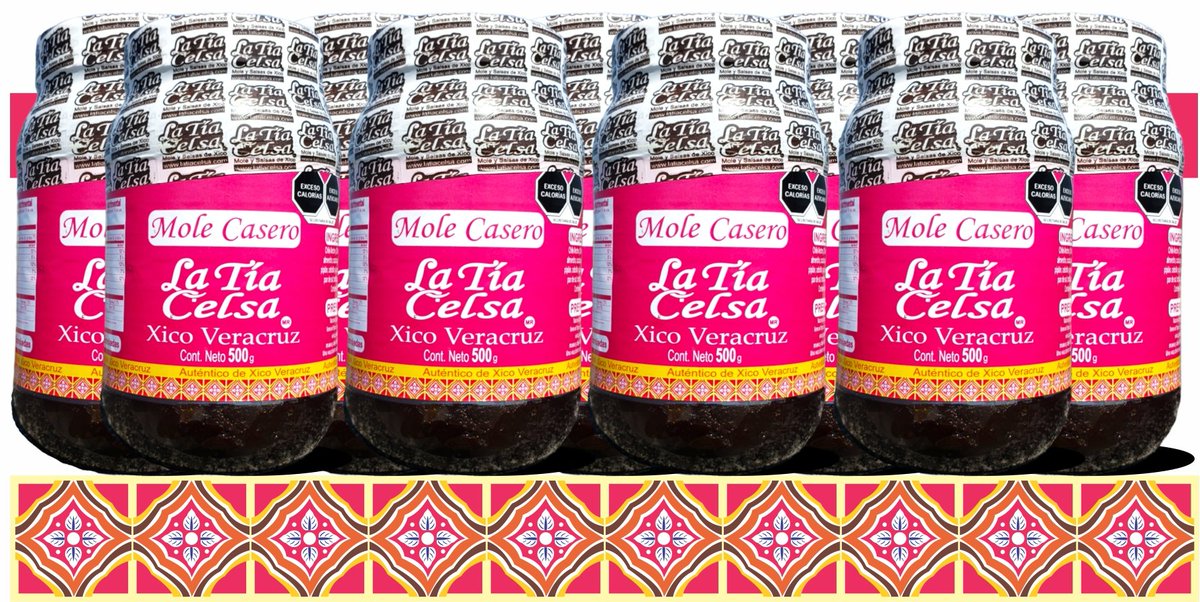 latiacelsa's tweet photo. Nuestro Mole Casero de Xico está elaborado con 25 ingredienes naturales dándote un sabor auténtico y original, conservando los 3 secretos culinarios de Doña Celsa Pozos.

*Tenemos envíos a todo México, Xico tierra del mole, pan y verde xiqueño* https://t.co/bMty51VZNj
