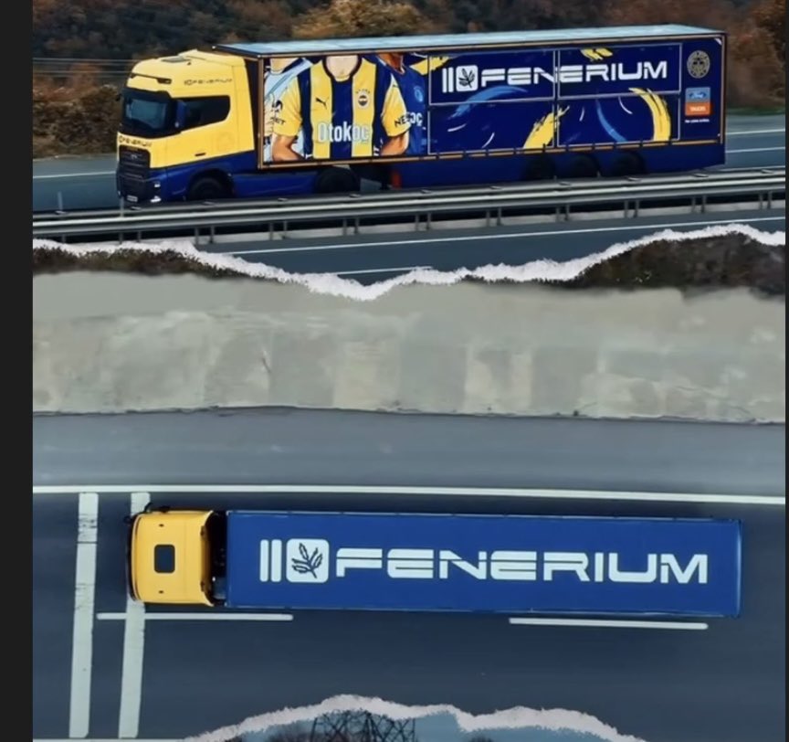 trendbaski's tweet photo. Fenerium’un yeni mağazacılık konsepti için özel olarak tasarlanan Ford Trucks F-MAX tırlarını Fenerbahçe’miz için özenle giydirdik. 💛💙
#Fenerium
#Fenerbahçe https://t.co/5YnpznXdEd