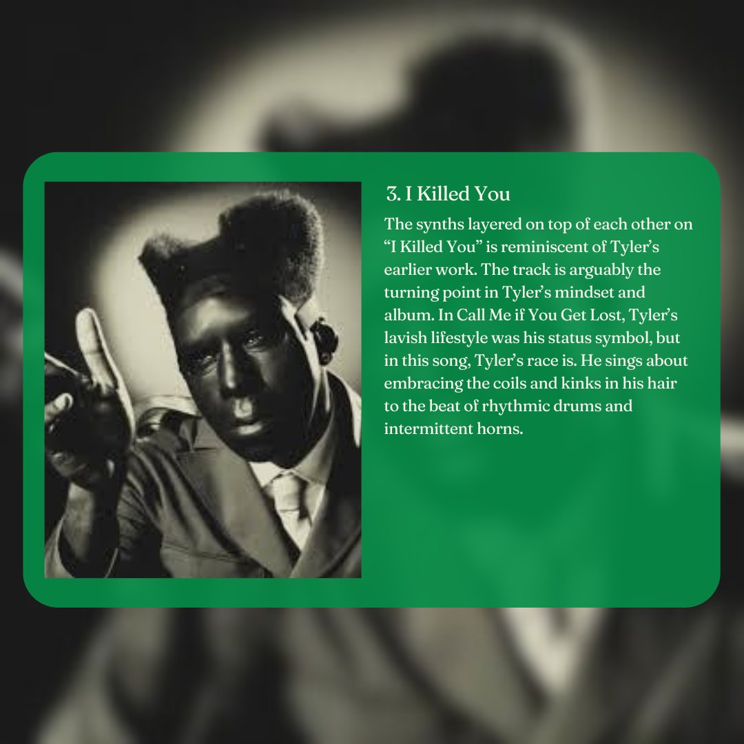 MASK OFF. Masked Tyler, The Creator unmasks his deepest fears in ‘Chromakopia’. The album debuted at the top of Billboard 200, dethroning Taylor Swift, who dominates the list. Read more at RubicOnline. 🎨: Mariam Malik.