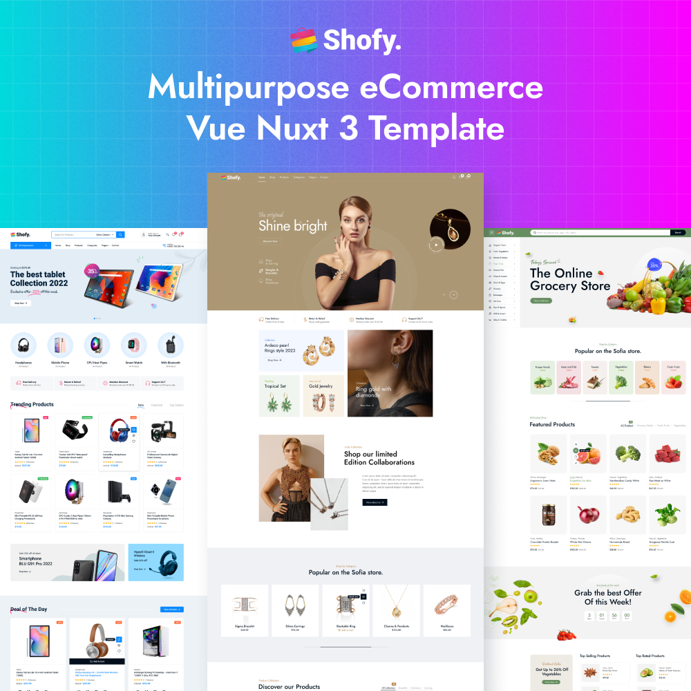 ThemePure_WP's tweet image. Is your current eCommerce website not delivering the results you need?
Shofy has advanced features and versatile designs to elevate your online store.
🔗Explore More: themepure.net/product/shofy-…
#Shofy #eCommerce #MultipurposeTemplate #VueJS #Nuxt3 #WebDevelopment #OnlineStore
