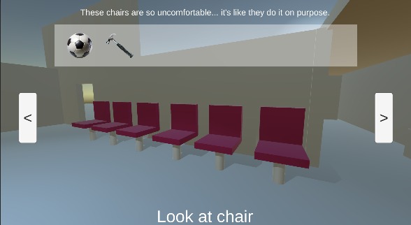 aDitchSomewhere's tweet image. 🔎🔎A little snippet from the small escape room-style graphic adventure I&apos;m currently developing for my 2024 #githubgameoff entry! Graphics are placeholder for now, but it&apos;s coming together.