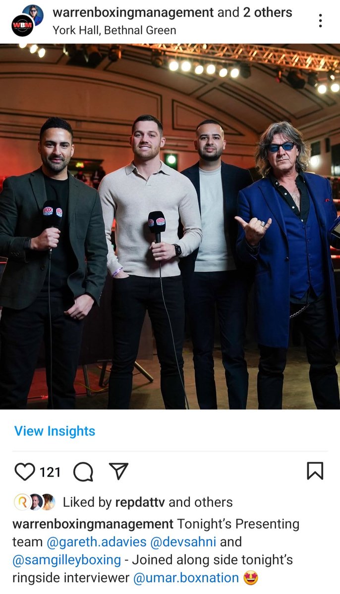 Join us now on the live stream from York Hall Bethnal Green...
<a href="/WBoxingM/">WBM</a> me <a href="/devsahni/">Dev Sahni</a> <a href="/Umar_BoxNation/">Umar</a> 
Live on 
<a href="/BoxNation_TV/">BoxNation</a> 
youtube.com/live/JQLLFz-IM…