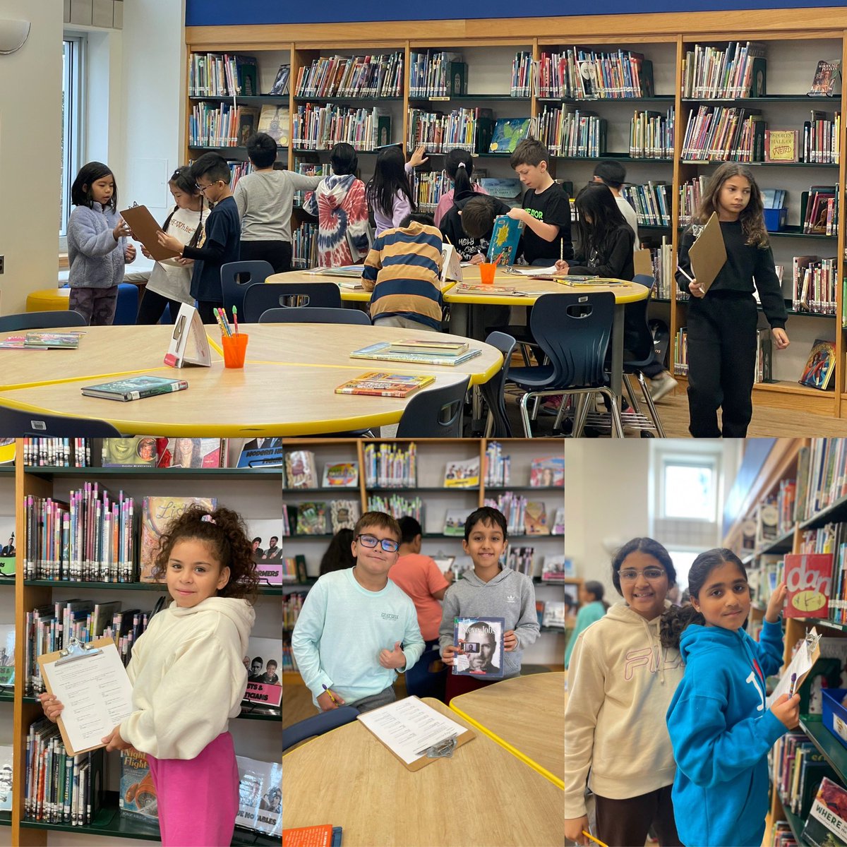 Sheri Susa (@sheri_susa) on Twitter photo Our students took part in a nonfiction scavenger hunt in the library! 🔎They loved exploring books and resources to find information on various topics and sharpen their research skills.📚<a href="/NHPGCP/">Dr.JenniferMorrison-Raptis, NHPGCP Superintendent</a> <a href="/GCPelementary/">GCP Elementary</a> #proud2bnhpgcp Our students took part in a nonfiction scavenger hunt in the library! 🔎They loved exploring books and resources to find information on various topics and sharpen their research skills.📚<a href="/NHPGCP/">Dr.JenniferMorrison-Raptis, NHPGCP Superintendent</a> <a href="/GCPelementary/">GCP Elementary</a> #proud2bnhpgcp