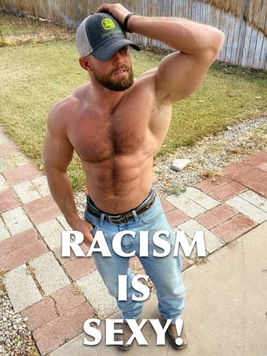 Your locked dicklet strains when I’m racist