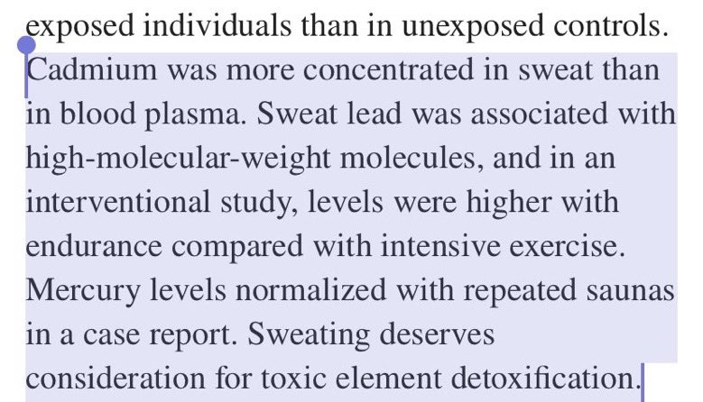 BioavailableNd's tweet photo. Heavy metal detoxes aren’t something to wing, you could end up doing more harm than good. Want a safer, smarter move? Start by opening up your sweating detox pathway.  

Getting your lymph moving through exercise cranks up the toxin load in your sweat. And of course, one of my favourite way: Step into a sauna. Detox done right! 

Send this to those pharma shills denying the benefits. I’m blocked. 😘