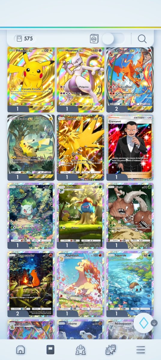 jmp794's tweet photo. @Rogermartismo El puto Charizard repe dos veces y no conseguir ni un moltres ex...🥲🥲 https://t.co/ksQQ71SmdH