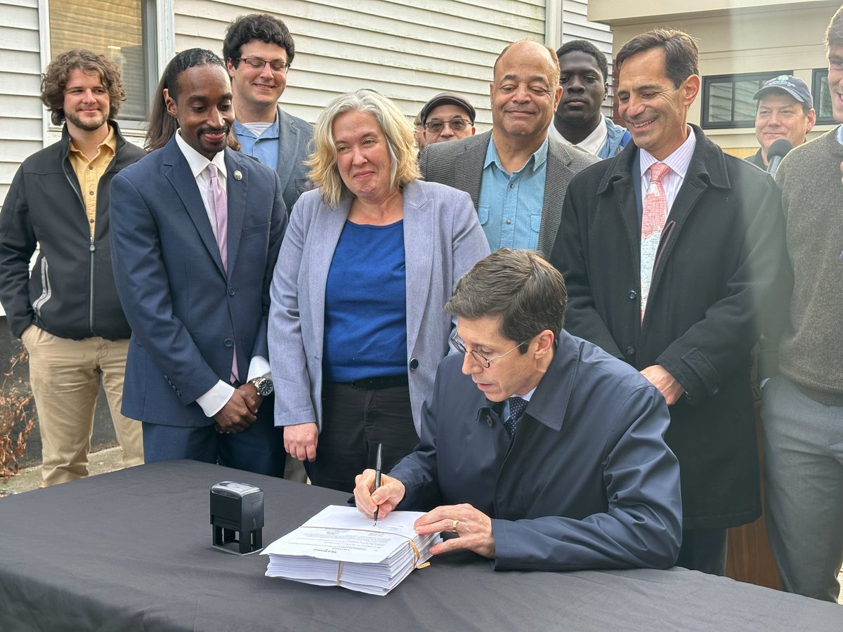 "We're celebrating a comprehensive plan that was shaped by thousands of voices, guided by the experience of residents, and driven to meet the urgent needs our city faces." - City Council President Rachel Miller at the signing of Providence's new comprehensive plan.