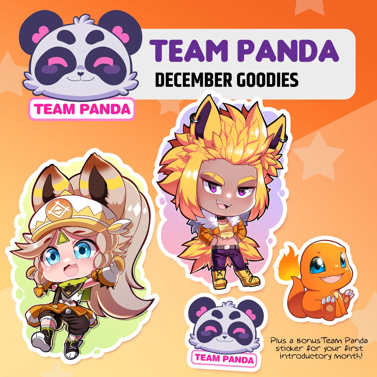 Yamer's tweet photo. โ๏ธDECEMBER STICKER CLUB GOODIESโ๏ธ
The end of the year is here so I have one last set of sticker goodies for this year that includes cute fuzzies or cold demons! (or both!)
๐ https://t.co/gl0t5pKLyX
#stickerclub #kofi #chibistickers https://t.co/H7zzF9yDkV