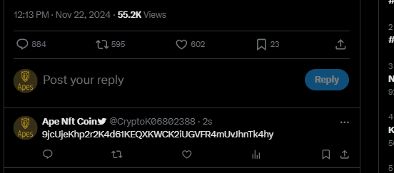 CryptoK06802388's tweet photo. @VaultXSolana prove i was before 888 comment https://t.co/3n4Ju4GjRX