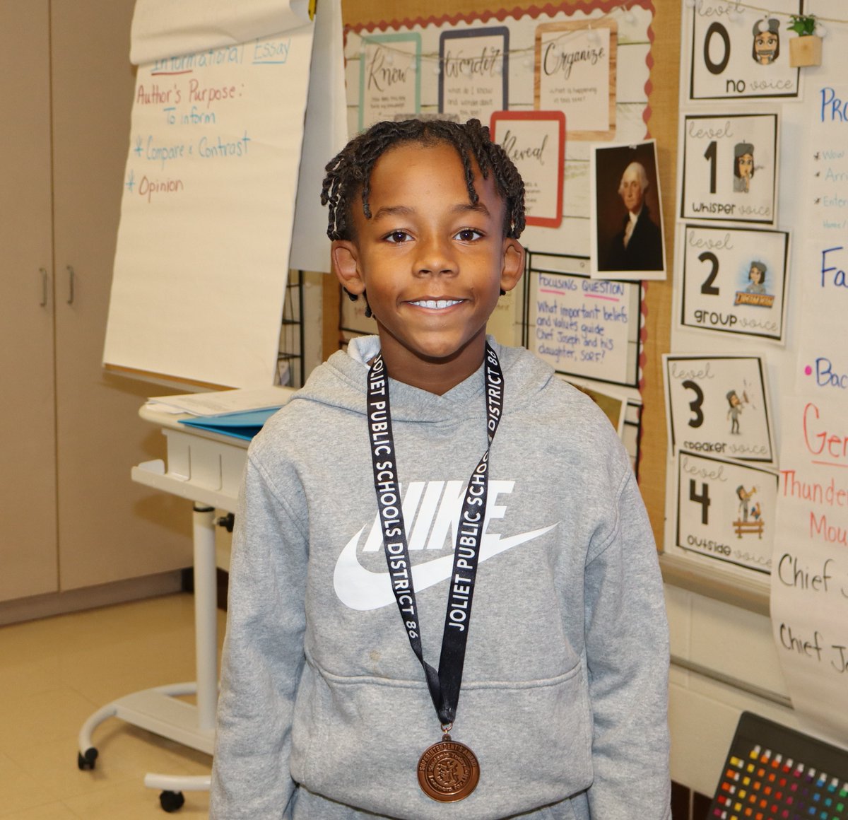 JolietSD86's tweet photo. Congratulations to our Superintendent of the Trimester student winners at @ForestParkIED86 @AOMarshallD86 @SandburgD86 and @ThigpenD86! Only one student at each school received the award. #D86Hope https://t.co/0gps77pxUF