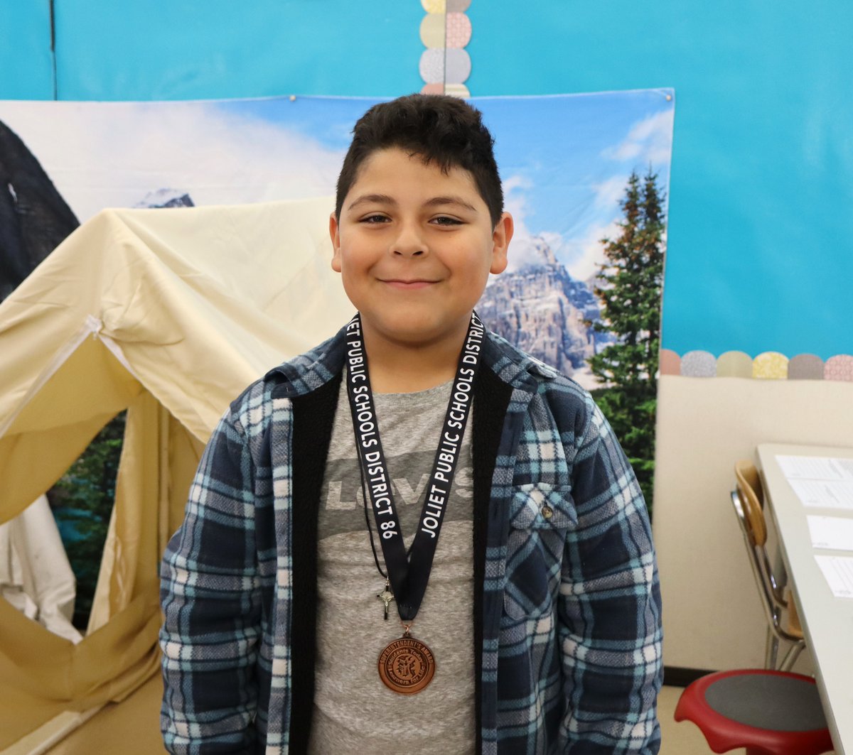 JolietSD86's tweet photo. Congratulations to our Superintendent of the Trimester student winners at @ForestParkIED86 @AOMarshallD86 @SandburgD86 and @ThigpenD86! Only one student at each school received the award. #D86Hope https://t.co/0gps77pxUF