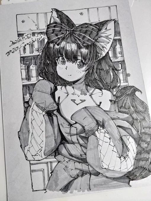 モノクロシノっち 