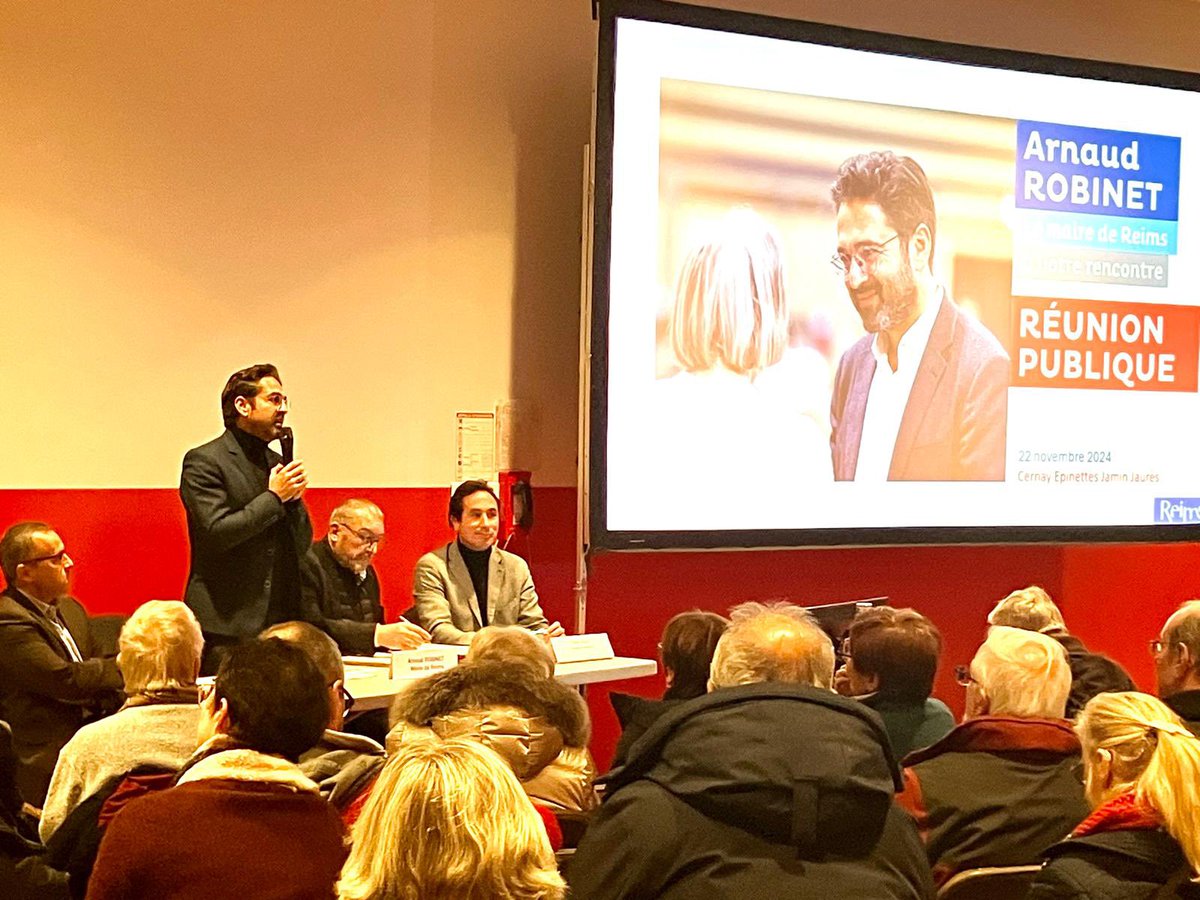 ArnaudRobinet's tweet photo. Réunion publique ce soir avec les habitants du quartier Cernay - Jamin - Jean Jaurès - Epinettes. Des échanges riches et constructifs.

➡️ Rendez-vous important de la vie de la Cité https://t.co/q9qdRK8i2O