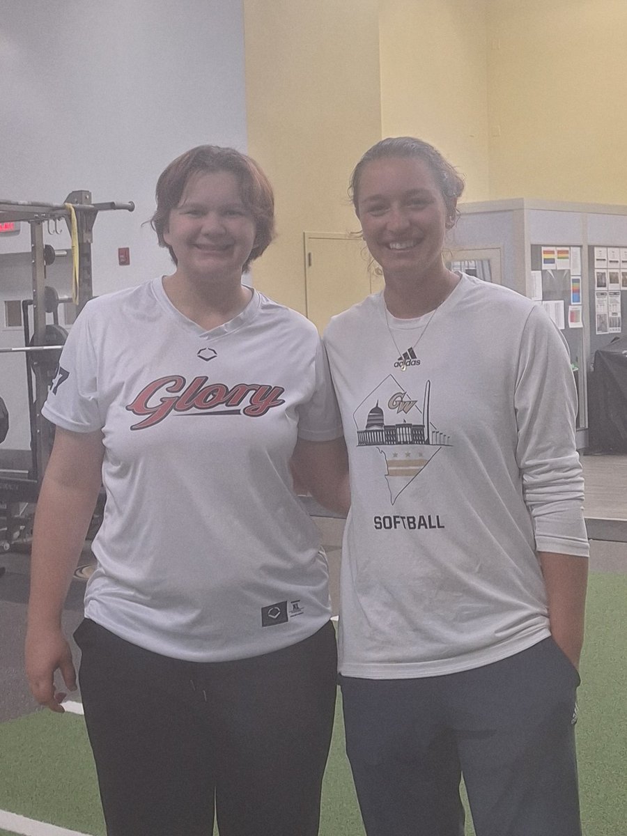 Thank you <a href="/GW_Softball/">GW Softball</a> for great camp! I really enjoy my time  learning new drills from the awesome coaches and getting reps in! Go Revs!! <a href="/CSchoony11/">Chrissy Schoonmaker</a> <a href="/jordan_gontram/">Jordan Gontram</a> <a href="/fister_t/">Teresa Fister</a> <a href="/GloryVaEllis/">VA Glory Ellis</a> @CoachRCarkhuff <a href="/champe_softball/">John Champe Softball</a>