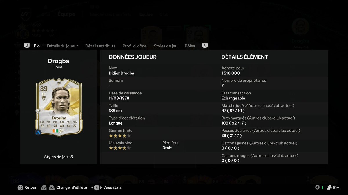 Le meilleur joueur du jeu, 100x meilleur que Mbappé, je suis CHOQUÉ