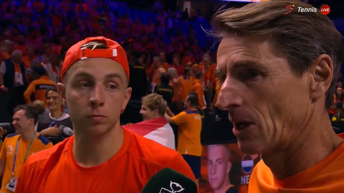 DezeweekEu's tweet image. #daviscup2024  #neddui  Nederland naar finale na winst 2-0 tegen Duitsland
https:L//wakkeremedua.nl/live-sport