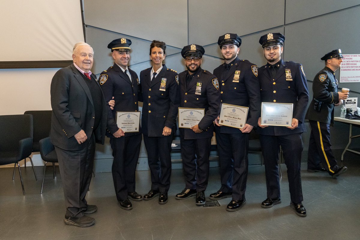 NYPDHousing's tweet photo. We gathered at the NYPD Police Academy for the Centurion Foundation Awards Ceremony.  

Congratulations to everyone who went above and beyond in their duty, especially 19 Housing Officers from 6 different commands. Your dedication and hard work will always be recognized. https://t.co/KdTEDgIy6E