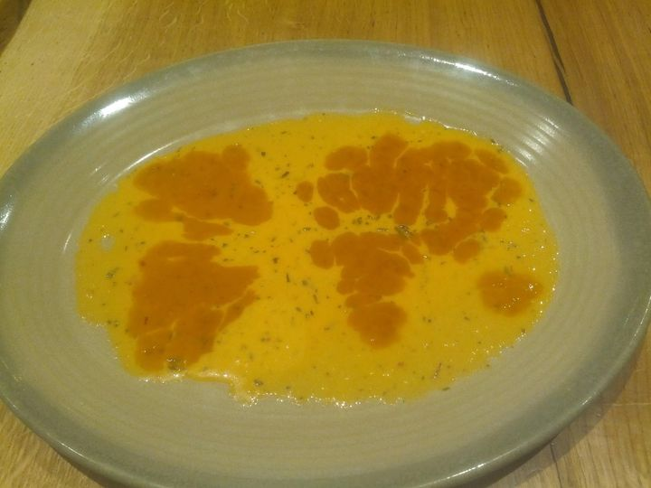 DocAtCDI's tweet photo. World map in Nandos sauces. Inaccuracies due to condimental shift https://t.co/XzfjEy73tC