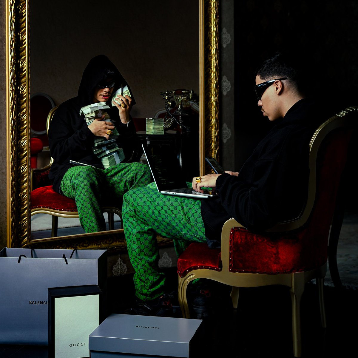 lencoballer's tweet image. “RICO AINDA ROUBANDO” 29/11 📈