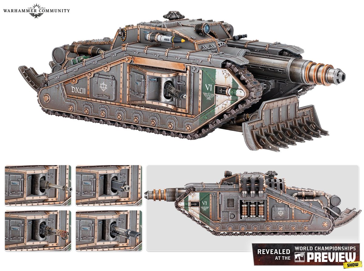 Some more Solar Auxilia tanks have returned in their plastic form… Malcador Infernus and Valdor Tank Destroyer.
#WarhammerCommunity #HorusHeresy  #SolarAuxilia #Warhammer30k