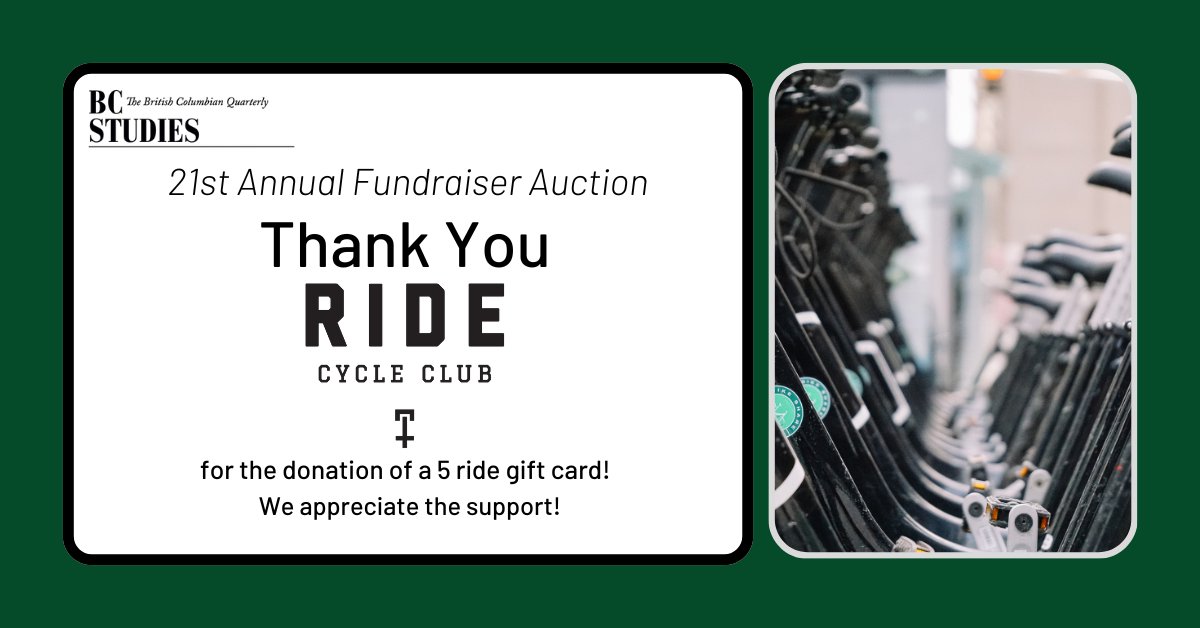 BCstudies's tweet image. Our auction is live! A big thank you to @Ridecycleclub, @SpaceCentreYVR, and @vicf for their generous donations. Head to 32auctions.com/bcstudies2024 to check out their contributions and bids!

#auction #bcstudies #spinclass #space #families
