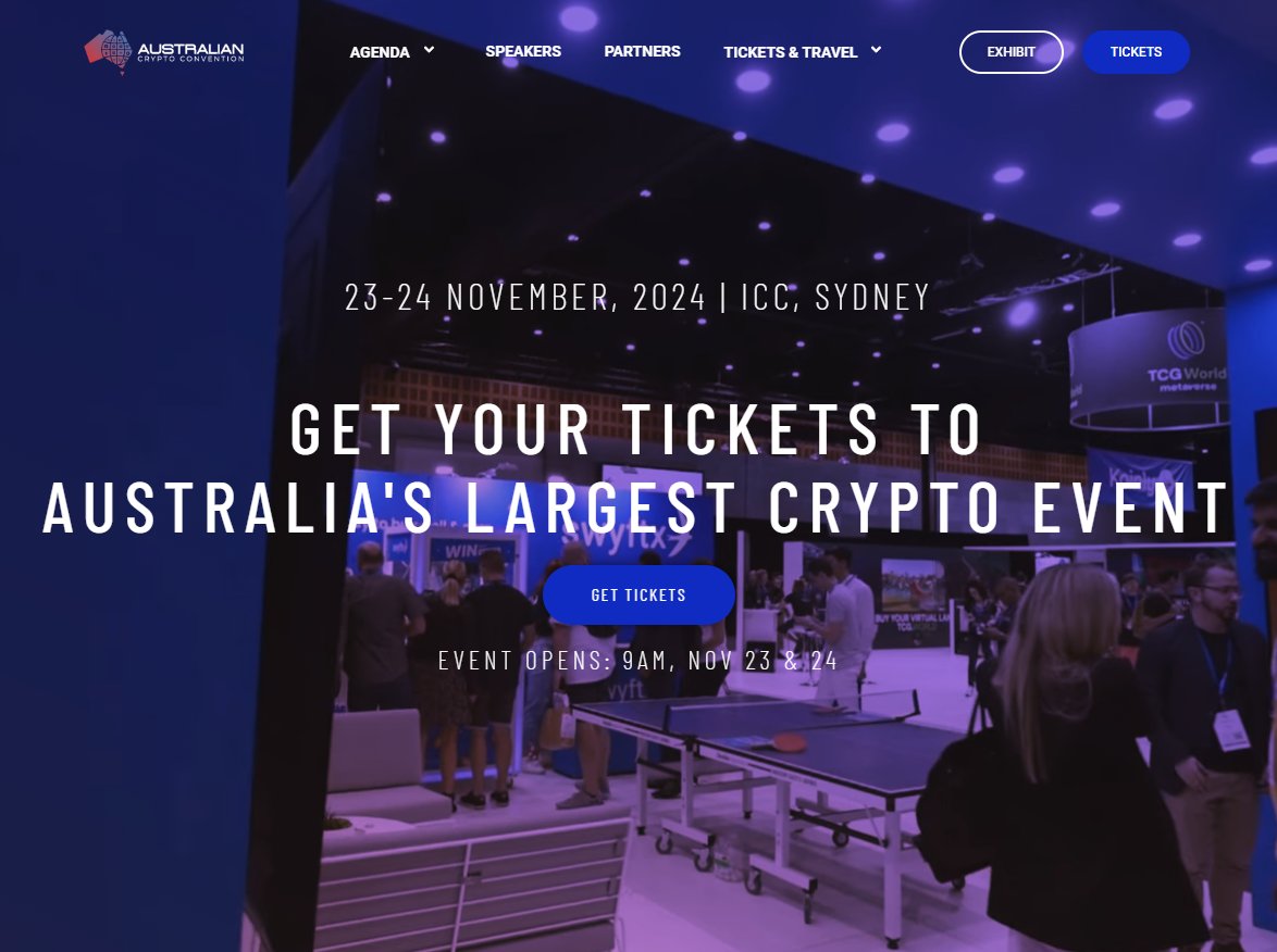 safe_forge's tweet image. Come say hi and catch up with the Safeforge team—we’d love to meet you all in person. 🙌See you there! 🚀
#AusCryptoCon #SafeForge #CryptoEvents