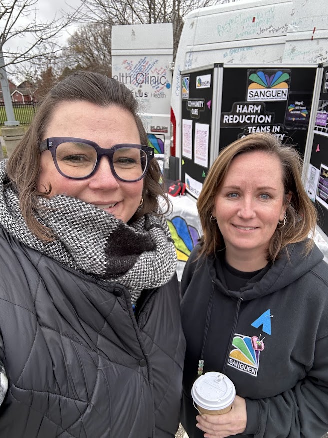 SanguenOutreach's tweet photo. Huge thanks to the @RegionWaterloo for a great National Housing Day event! 🎉 Proud of Frank from SHHI for winning the Kindred Spirit Award! 🏆 Shoutout to Bree for making Sanguen shine—who needs a booth when you have a van? 🚐💛 #NationalHousingDay https://t.co/FYmj42cCjI