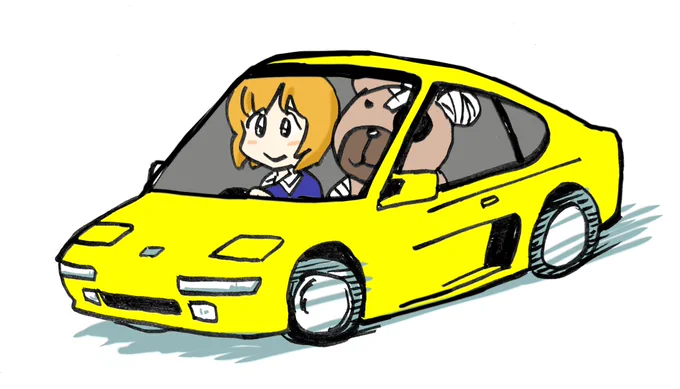#いい日産の日今年描いた日産。志ー摩、マイクラ、みっほー(ひどいな) 