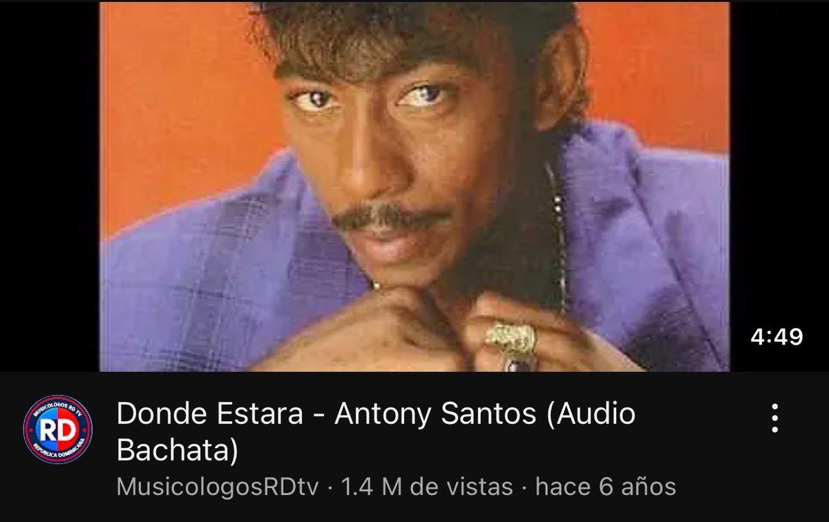 kpininimemes's tweet photo. Abro hilos de las mejores bachatas de República Dominicana. 

Empiezo yo: “A dónde estará” Antony Santos https://t.co/Ou2bHMdHZv