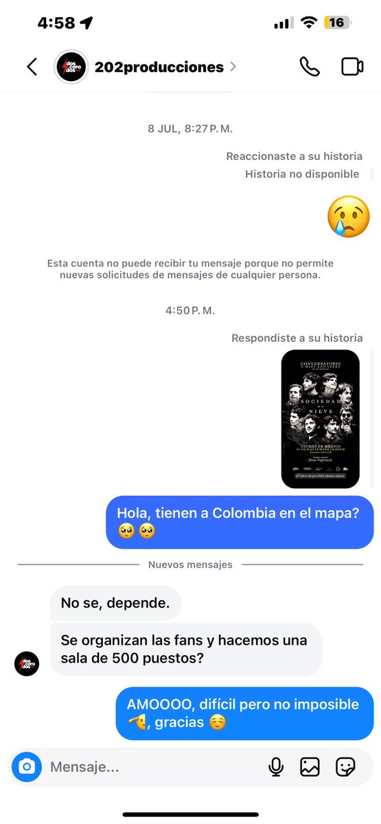 LinaRueda15's tweet photo. Solo tenemos 1 tarea, solo 1 🥺 https://t.co/Fg2WdXPwDP
