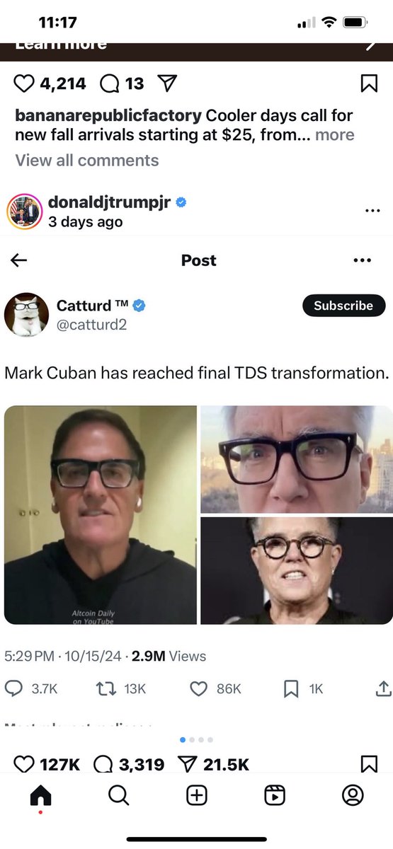 Desiree66211219's tweet image. Yes replace her with Mark Cuban