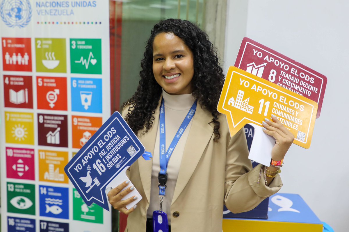 ACNUR_Venezuela's tweet photo. Durante la V edición del #FSVe2024, tuvimos la oportunidad de participar en un diálogo abierto con el sector privado acerca de iniciativas y alianzas que impulsen el logro de los #ODS y la #Agenda2030 en el país. https://t.co/6oeTqUE9H4