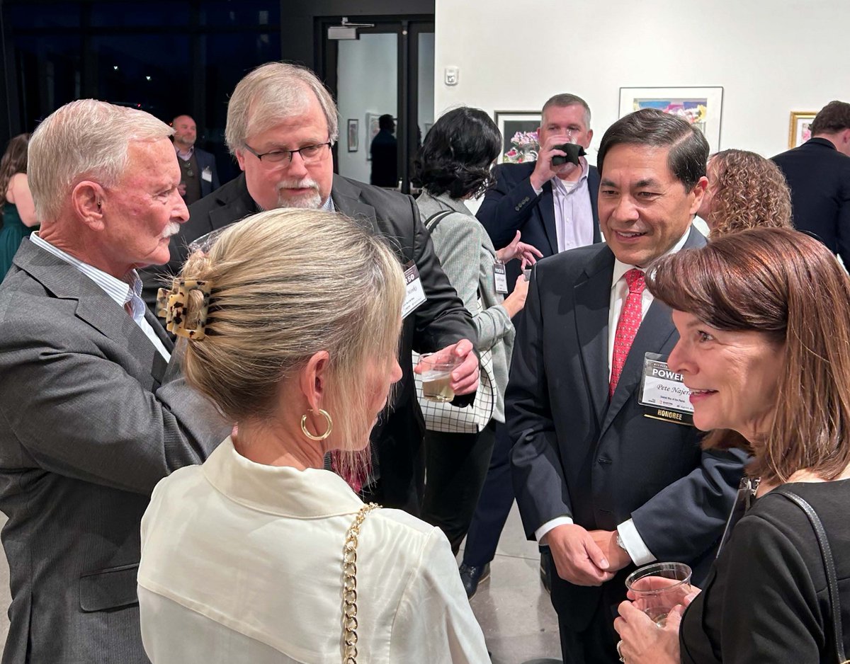 Among those named the "Power 50" by the Wichita Business Journal, AGH's chairman, Paul Allen (left) was celebrated by family and friends. Congratulations to all the honorees.