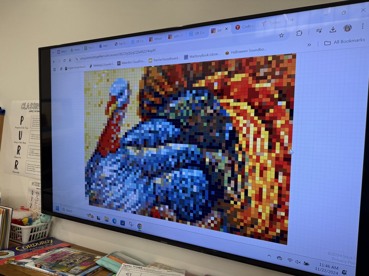 ๐๐๐๐๐๐๐ฃ ๐๐๐๐ฃ๐๐ฃ๐๐๐ (@bricklovesbooks) on Twitter photo Great Friday in the library! ๐ฅณ We had a blast with <a href="/breakoutEDU/">Breakout EDU</a> challenges, virtual pixel art puzzles by <a href="/byStickTogether/">Demco StickTogether</a> and disguising turkeys! ๐ฆ๐ #LibraryFun #BreakoutEDU #StickTogether #ThanksgivingInTheLibrary #ConnMagnet Great Friday in the library! ๐ฅณ We had a blast with <a href="/breakoutEDU/">Breakout EDU</a> challenges, virtual pixel art puzzles by <a href="/byStickTogether/">Demco StickTogether</a> and disguising turkeys! ๐ฆ๐ #LibraryFun #BreakoutEDU #StickTogether #ThanksgivingInTheLibrary #ConnMagnet