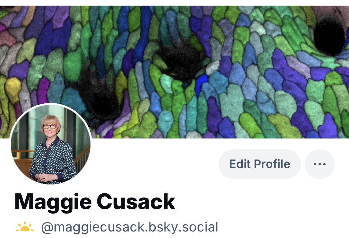 Now on Bluesky @maggiecusack.bsky.social