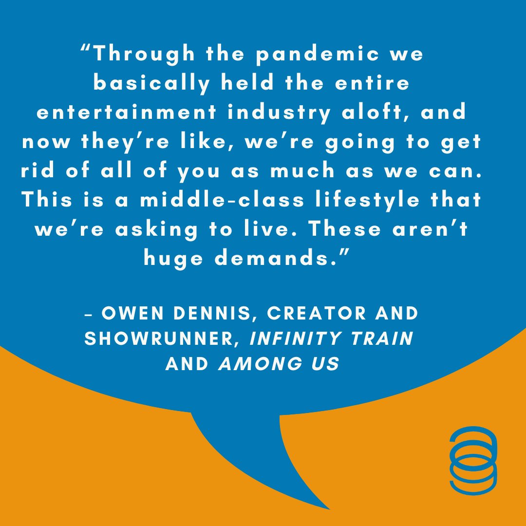Animation kept the industry afloat during the pandemic, and now TAG members are losing their jobs because crews keep shrinking. As TAG negotiates with the #AMPTP, show your solidarity and share this post! #StandWithAnimation
