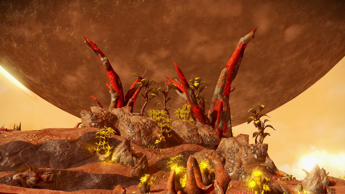 VoodooTank's tweet photo. #PC, #pcgames, #NoMansSky. A hot world. https://t.co/NUbGTNicRz