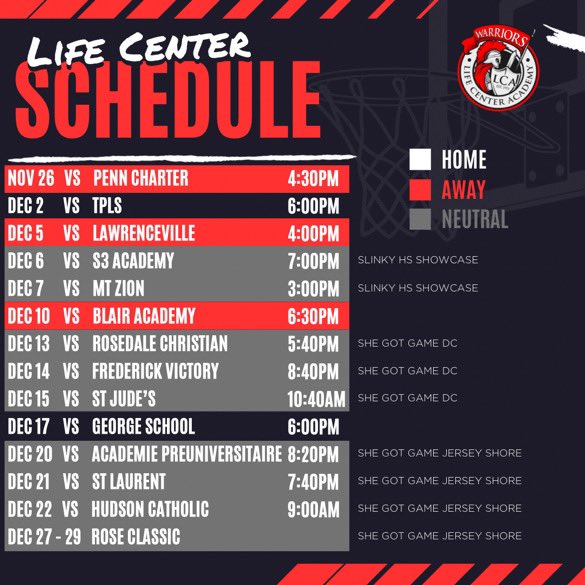 Life Center Academy Lady Warriors tweet media