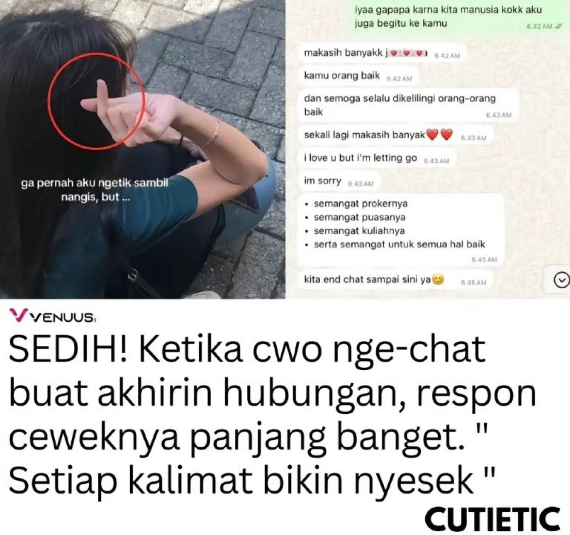 ptrckstrsss's tweet photo. gapernah aku ngetik sambil nangis, but... 

sumpah demi apapun , putus dengan cara baik2 itu sakit banget:( https://t.co/KPJF5mABPw