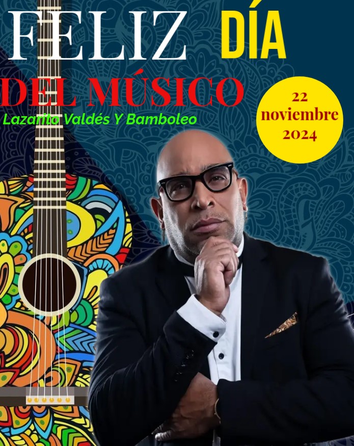 LBamboleo's tweet photo. Mucha felicidades para este día tan especial🍾🥂🎂🥳🤩, a todos los músicos del mundo🌎, especialmente a los Músicos Cubanos🇨🇺 y a todos los operadores del sector, por crear día a día, la banda sonora 🎼de nuestra vida👏👏. Un abrazo y bendiciones🤗. Bamboleo Y Bien🫶💖. https://t.co/vcB9hnaT5E